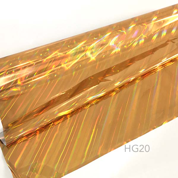 Holographic foil Gold 20 buy at Vinyl Lettering NZ