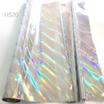 Holographic laser silver foil buy at Vinyl Lettering NZ