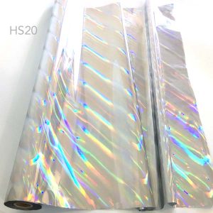 Holographic laser silver foil buy at Vinyl Lettering NZ